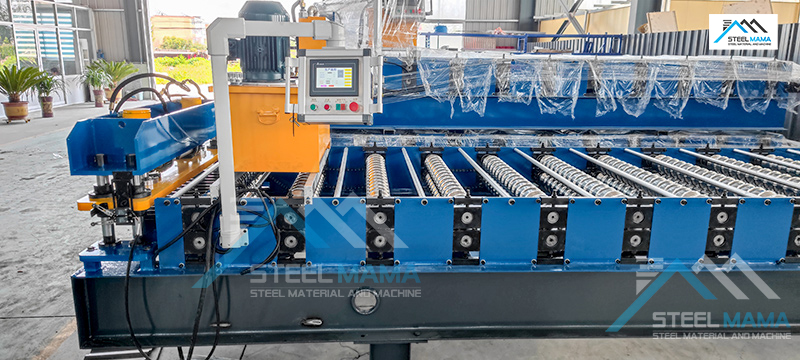 maquina para teja metálica ondulada tipo zinc