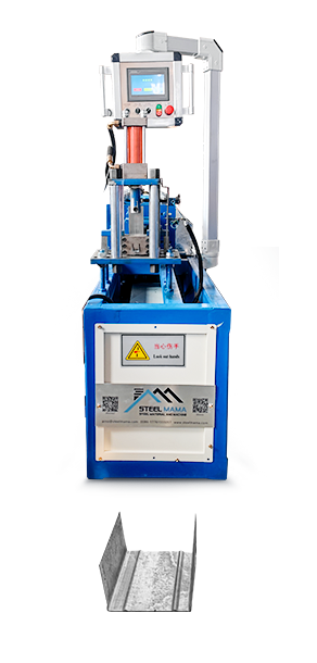 Máquina de orugas en U