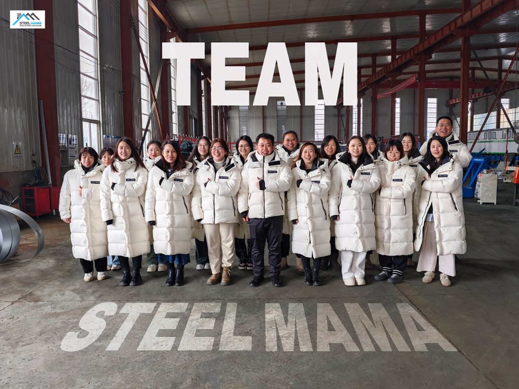 Equipo de ventas de steelmama