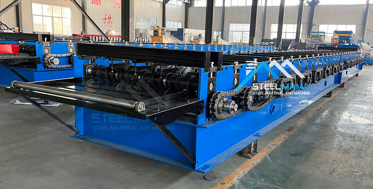 maquina para hacer metaldeck lamina steel deck en colombia