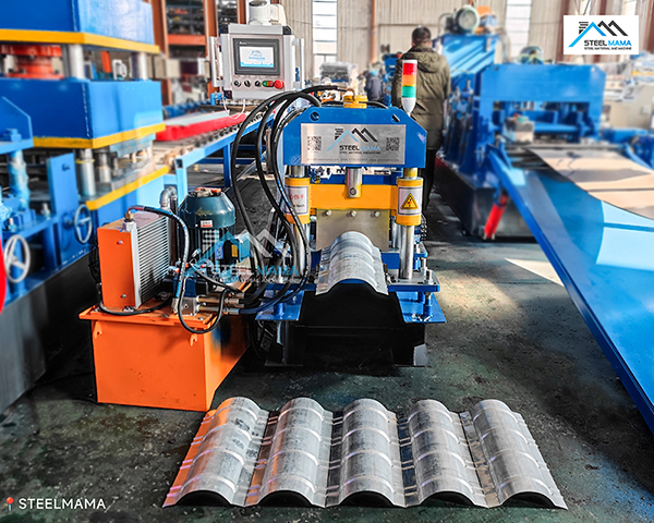máquina formadora de caballete