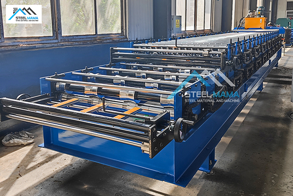 Máquina Formadora De Rollos De Triple Capa Para Techos Corrugados Y Láminas Trapezoidales